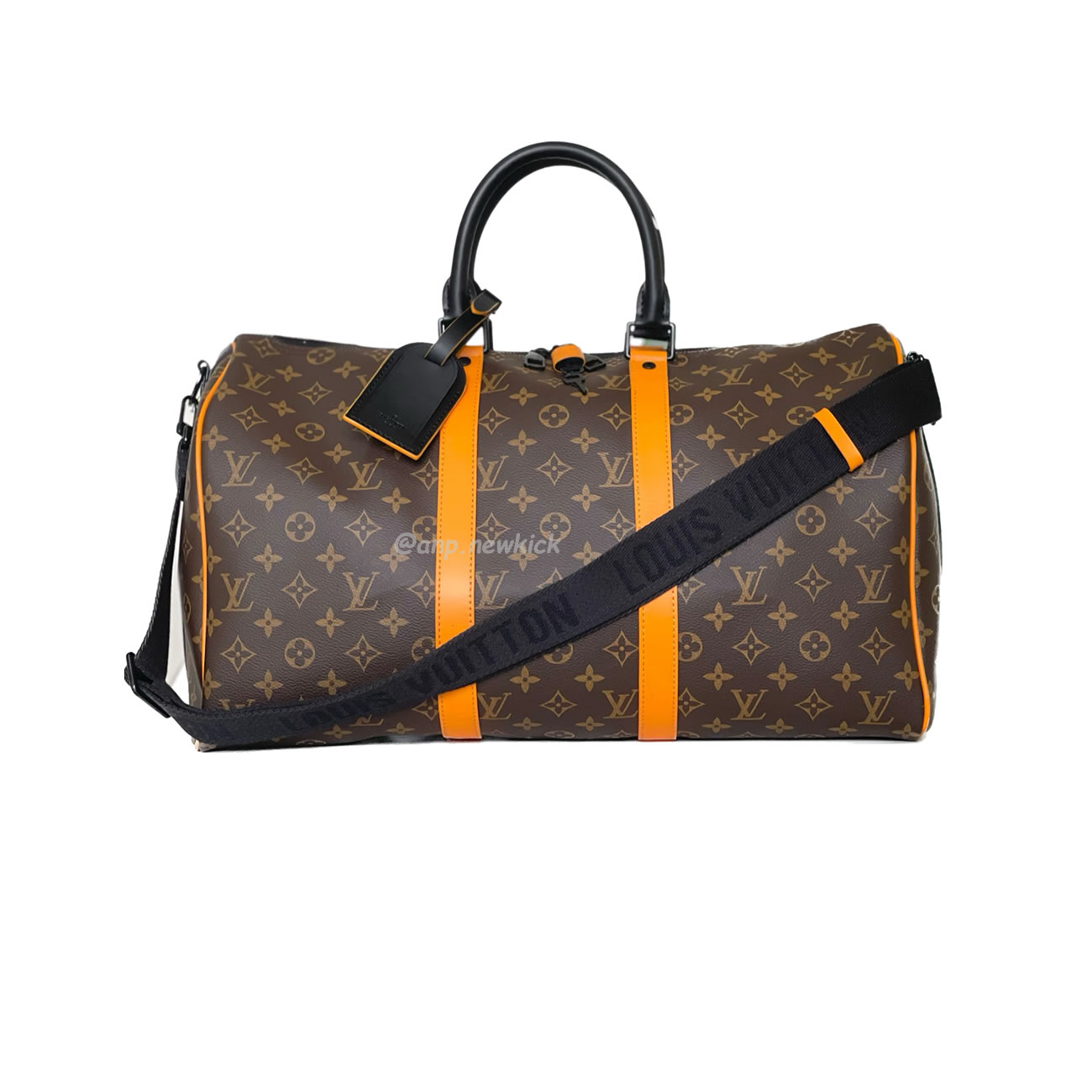 Louis Vuitton Keepall Bandouliere Monogram 50 Navy Duffel Bag (69) - newkick.org
